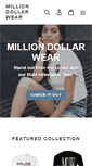 Mobile Screenshot of milliondollarwear.com